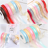 1Roll Solid Color Organza Ribbons ORIB-CY0001-02L-5