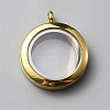304 Stainless Steel Locket Pendants LS-FIND-WH0032-58B-G-1