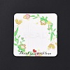 Square Paper Hair Clip Display Cards DIY-B061-01B-09-3