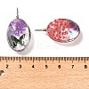 Transparent Glass Pendants GLAA-M048-07-3