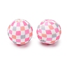 Food Grade Eco-Friendly Printed Silicone Beads SIL-A013-01A-21-1