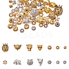 Tibetan Style Alloy Beads and Beads Spacers TIBEB-PH0004-69-8