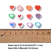 50Pcs Handmade Polymer Clay Beads CLAY-YW0002-30-3