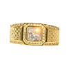 304 Stainless Steel Micro Pave Clear Cubic Zirconia Finger Rings for Men FS-WGB72EF-01-4