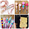 50Pcs 10 Style Food Grade Eco-Friendly Silicone Beads SIL-BT0001-03-9