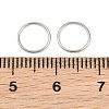 304 Stainless Steel Closed Jump Rings STAS-G393-06P-10-2