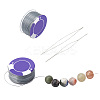 2 Rolls Special Coated Polyester Beading Threads OCOR-NB0002-06C-7