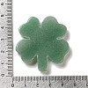 Natural Green Aventurine Carved Clover Figurines Statues for Home Office Tabletop Feng Shui Ornament DJEW-G044-01B-4