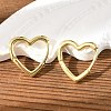 Brass Huggie Hoop Earrings EJEW-F245-05G-1