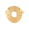 Ion Plating(IP) 304 Stainless Steel Finger Rings RJEW-E063-33G-2