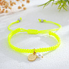 Brass & Imitation Pearl Charm Bracelets PJ9657-3-1