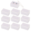 Acrylic Jewelry Storage Box CON-WH0089-10B-1