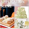 21Pcs Birthday Theme Mirror Effect Acrylic Birthday Cupcake Insert Card Decoration AJEW-SP0001-73A-4