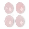Natural Rose Quartz Cabochons G-G760-A13-1