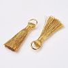 Cannetille Nylon Tassel Pendant Decorations LS-HJEW-G008-A11-2