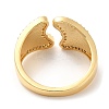 Rack Plating Brass Cuff Rings RJEW-D008-16G-3