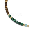 Chakra Natural Mixed Gemstone Chips Beaded Bracelets for Women BJEW-JB11631-01-3