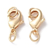 Rack Plating Brass Lobster Claw Clasps KK-F090-26LG-02-1