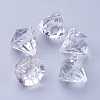 Transparent Acrylic Pendants for Curtains DB26x23mmC01-2