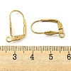 Ion Plating(IP) 304 Stainless Steel Leverback Earring Findings STAS-P360-02C-G-2