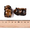 Natural Tiger Eye Monster Figurines DJEW-N003-01D-3