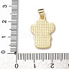 Brass Enamel Pendants FIND-I054-01A-G-3