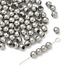 Tarnish Resistant Round 316 Surgical Stainless Steel Spacer Beads STAS-N032-02-4mm-1