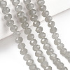 Glass Beads Strands EGLA-A034-J8mm-D10-4