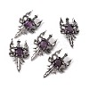 Natural Amethyst Pendants G-H281-03H-1