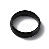 PVD Vacuum Plating Matte Style 304 Stainless Steel Wide Band Finger Rings for Women Men RJEW-WH0009-14D-EB-2