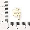 Brass Micro Pave Cubic Zirconia Pendants KK-M310-01G-06-3
