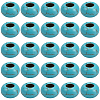 80Pcs Dyed Synthetic Turquoise European Beads SPDL-SC0001-02A-7