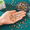 100Pcs 20 Style Tibetan Style Alloy Tube Bails TIBEB-TA0001-27-8