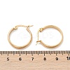 201 Stainless Steel Hoop Earrings EJEW-Q026-17G-A-3