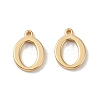 Brass Pendants KK-R164-01O-G-1
