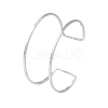 Non-Tarnish 304 Stainless Steel Hollow Open Cuff Bangles for Women LS-BJEW-S155-04P-7