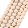 Natural Fossil Beads Strands G-E110-10mm-2-1