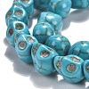 Dyed Synthetic Turquoise Bead Strands G-M145-17-B-3