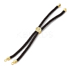 Cotton Cord Bracelet Making KK-F758-03-04-G-2