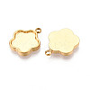 304 Stainless Steel Pendant Cabochon Settings STAS-T065-88G-2