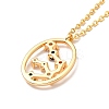 Colorful Cubic Zirconia Constellation Pendant Necklace LS-NJEW-H166-01B-3