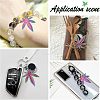 Autumn Theme Rainbow Color Alloy Pendants FIND-FH0004-09-6
