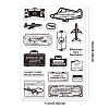 Custom Summer Theme PVC Plastic Clear Stamps DIY-WH0631-0493-2