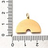 Pride 304 Stainless Steel Enamel Pendants LS-STAS-B079-01G-06-3