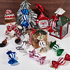24Pcs 6 Colors Christmas Electroplate Plastic Candy Pendants Decorations KY-BC0001-47-4