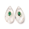 Natural Quartz Crystal Pendants G-P586-01G-10-1