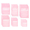60Pcs 6 Styles Plastic Packaging Resealable Bags OPP-TA0001-07-2