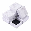 Square Kraft Cardboard Jewelry Boxes AJEW-CJ0001-19-1