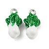 Brass Enamel Pendants X-KK-P258-17C-G-4