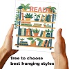 Rectangle with Face Pattern Paper DIY-WH0349-119-019-3
